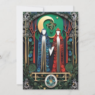 Boho Wedding Invitation