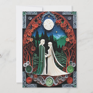 Boho Wedding Invitation