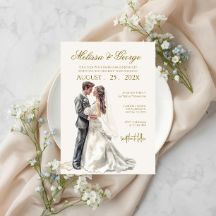 Boho Wedding Invitation