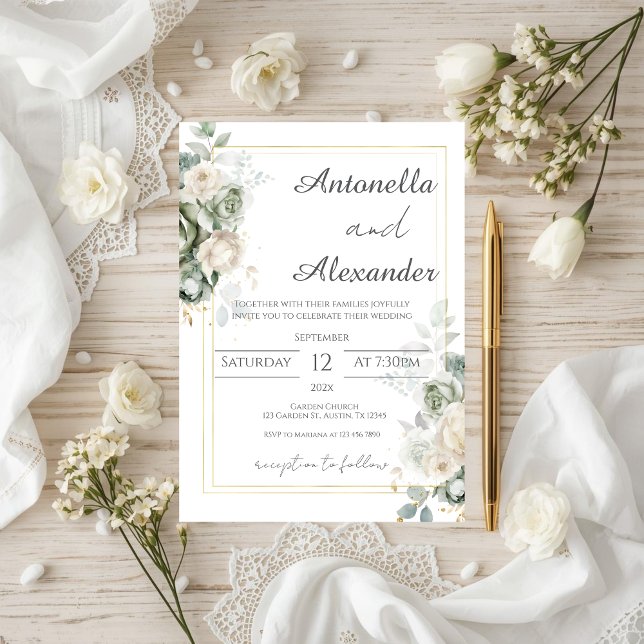 Boho Wedding Invitation (Creator Uploaded)