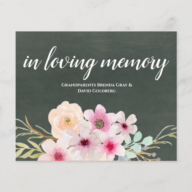 BOHO Wedding Signs Chalkboard (Front)