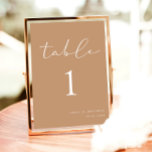 Boho Wedding Table Number<br><div class="desc">Perfect for a western boho wedding or a fall boho wedding, these table numbers bring a touch of elegance to your bohemian wedding. Ideal for a pampas grass wedding, desert wedding, or any desert wedding ideas, they complement an earth tone wedding and earth tone wedding theme beautifully. Whether you're planning...</div>