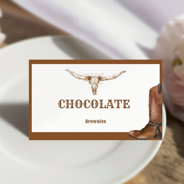 Boho Western Cowboy Wedding buffet Mini cupcake (Creator Uploaded)