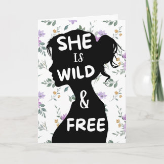 Boho Whimsical Greeting Card
