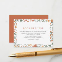 Boho Wildflower Book Request
