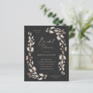 Boho Wildflower Budget Bridal Shower Invitations