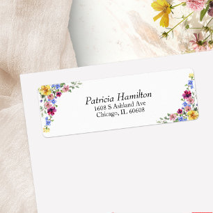 Boho Wildflower Floral Wedding