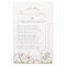 Boho Wildflower Guess Who Girl Baby Shower Game