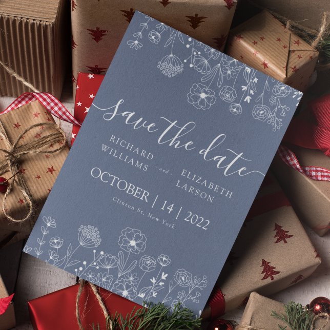 Boho Wildflower Modern Watercolor Wedding Invitation (Creator Uploaded)