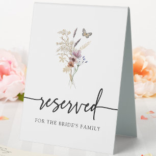 Boho Wildflower Reserved