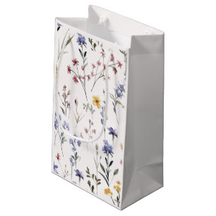 Boho Wildflower    Small Gift Bag