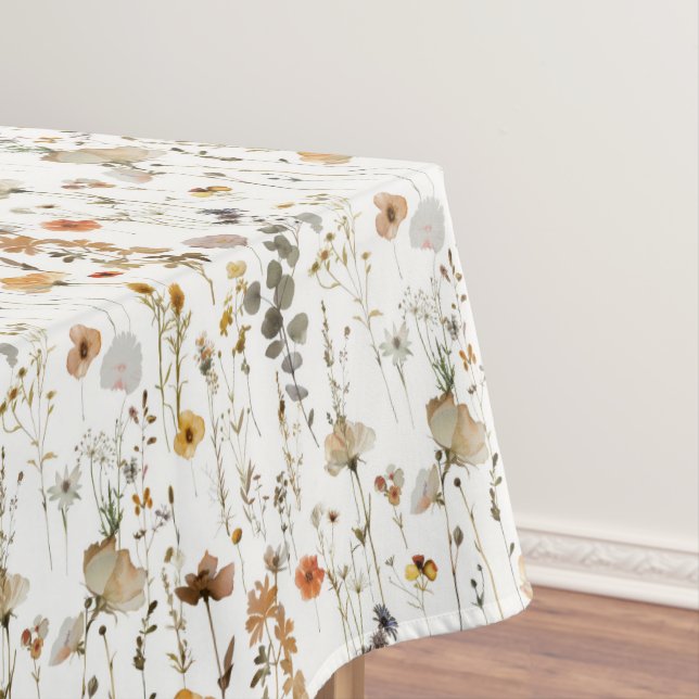 Boho Wildflower Tablecloth (In Situ)