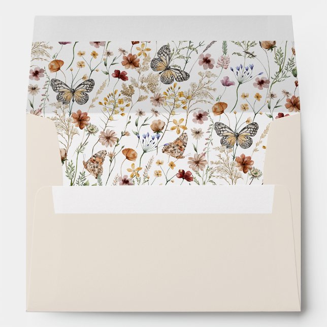 Boho Wildflowers Graduation Envelope (Boho Wildflowers Graduation Envelope by Painted Paperie
)