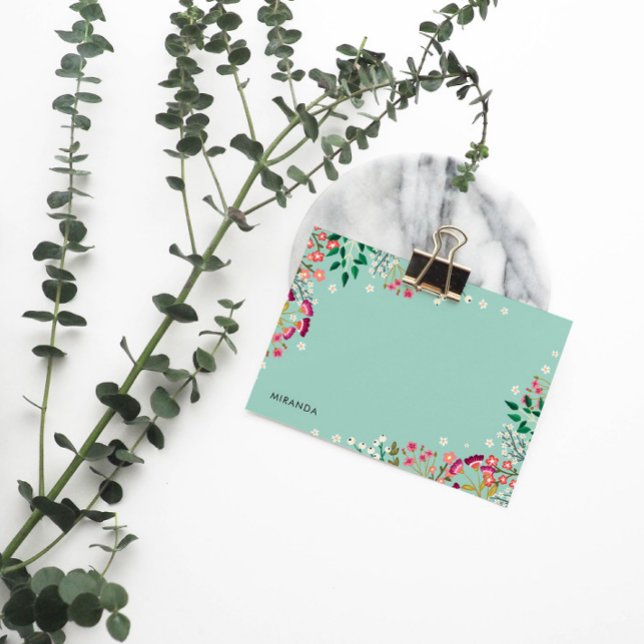 Boho Wildflowers Post-it Notes (Creator Uploaded)