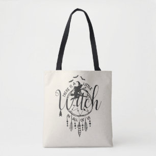 Boho Witch Vibes Tote – Little Witch in All of Us Bag