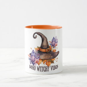 Boho Witchy Vibes Halloween Mug