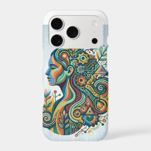 Boho Women Mind Body Soul Abstract Brain Art