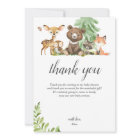Boho Woodland Animals Rustic Baby Shower