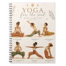 Boho Yoga Women Watercolor Design - Yoga Poses