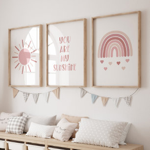 Boho You Are My Sunshine Sun Rainbow