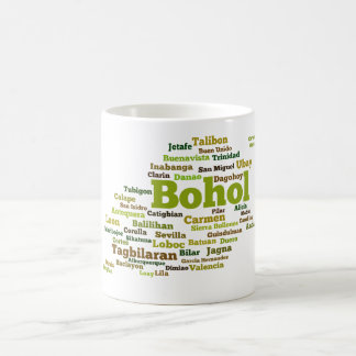 Bohol Geographic Wordcloud mosquito Coffee Mug