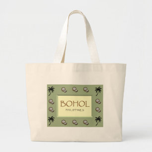 BOHOL Philippines Jumbo Tote Bag