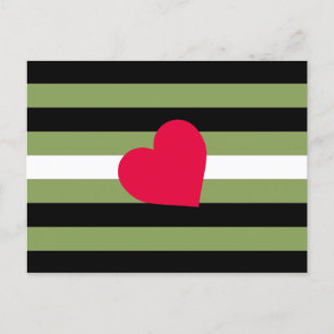 Boi Pride Flag Postcard