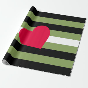 Boi Pride Flag Wrapping Paper