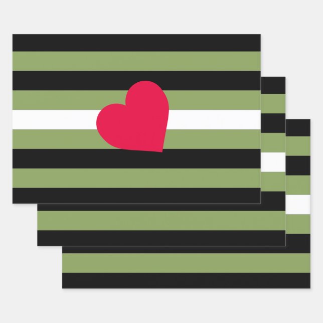 Boi Pride Flag Wrapping Paper Sheet (Set)