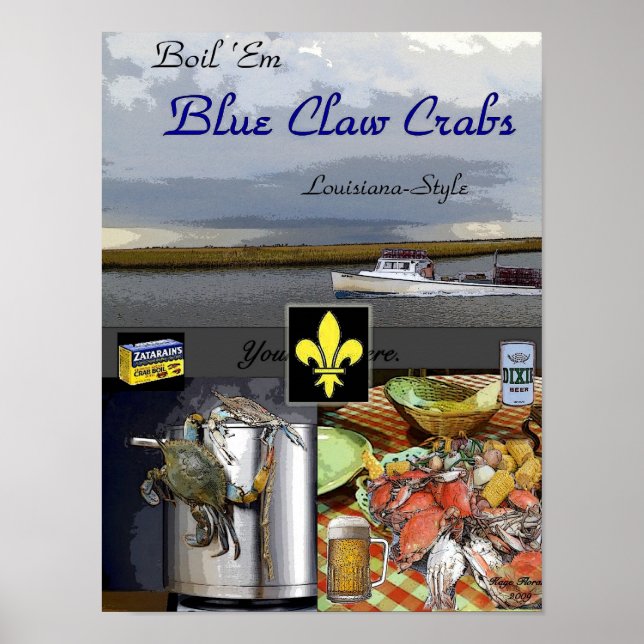 Boil Em Crabs Poster (Front)