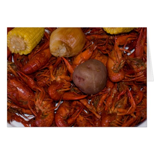 boiled crawfish card