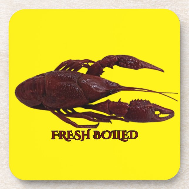 Boiled Crawfish Coaster (Front)