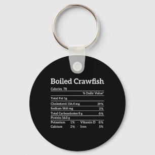 Boiled Crawfish Nutrition Facts Food Matching Mard Key Ring