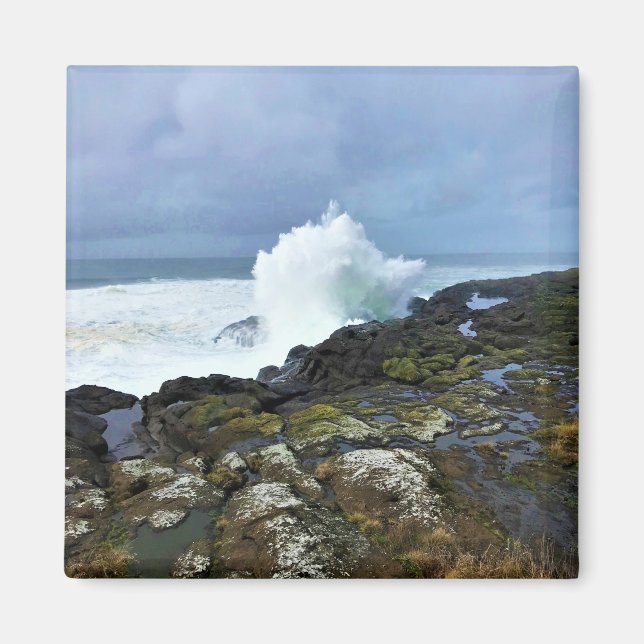 Boiler Bay State Wayside, Depoe Bay, Oregon Magnet (Front)