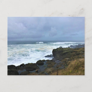 Boiler Bay State Wayside, Depoe Bay, Oregon Postcard