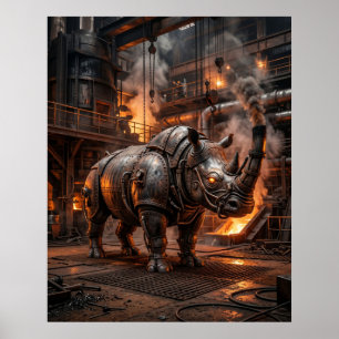 Boiler Rhino Charge Poster