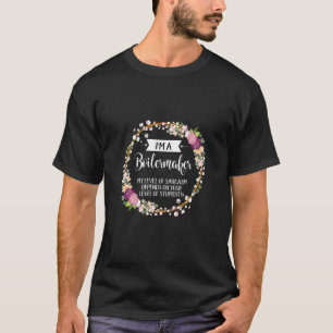 Boilermaker Level Of Sarcasm Floral For Women T-Shirt
