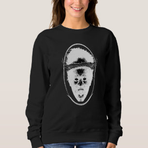Boiling Head Gothic Man (White) Sweatshirt