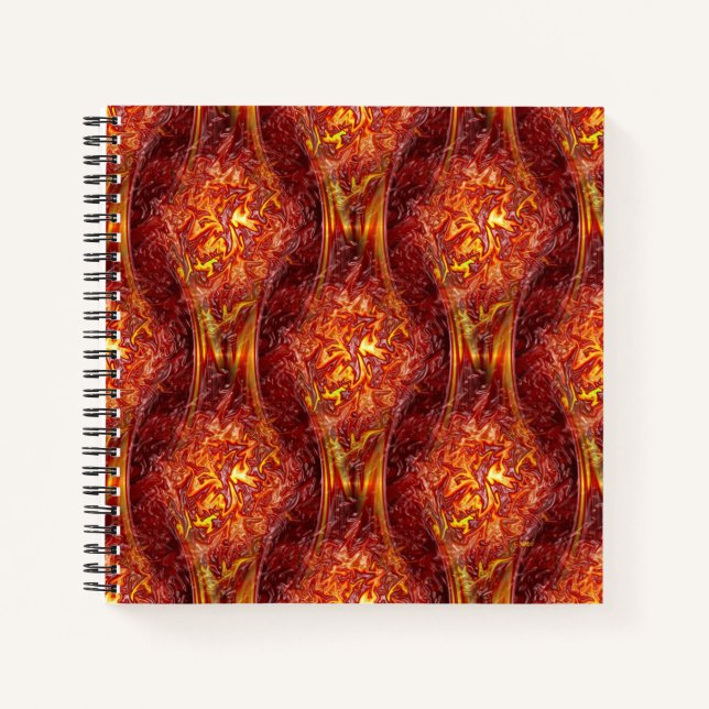 Boiling Lava.... Notebook (Front)