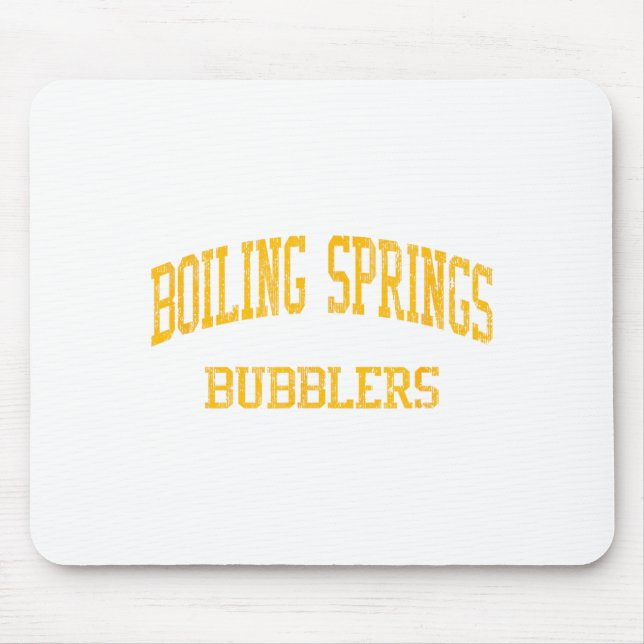 Boiling Springs High School Hs Boiling Springs Pa  Mouse Mat (Front)
