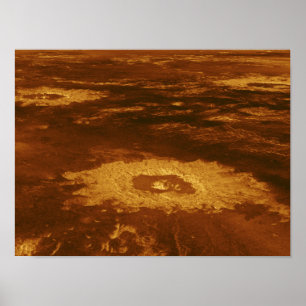 Boiling Surface of Planet Venus Poster