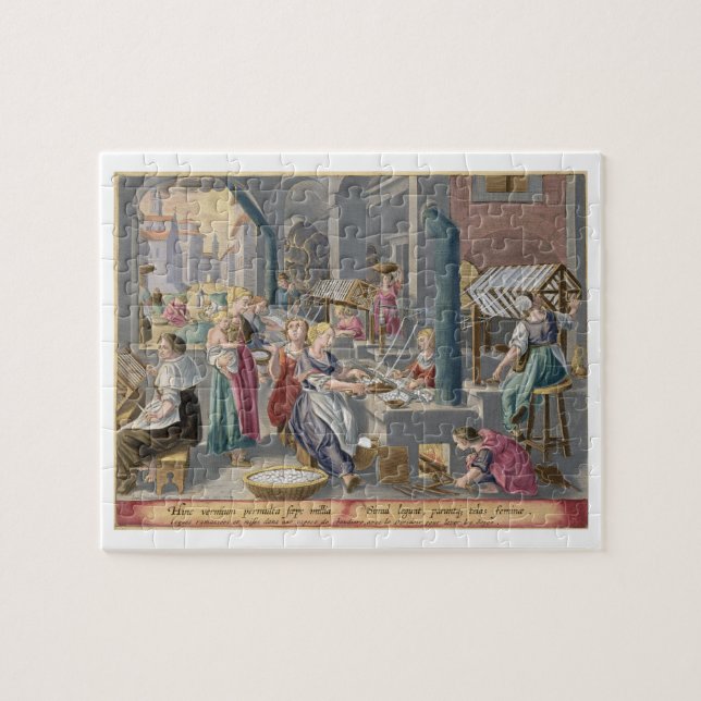 Boiling the Cocoons to Destroy the Chrysalids and Jigsaw Puzzle (Horizontal)