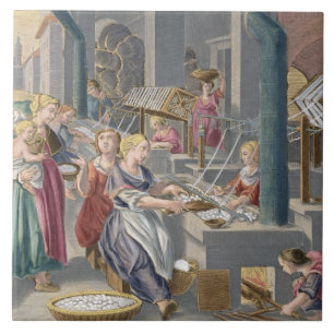 Boiling the Cocoons to Destroy the Chrysalids and Tile