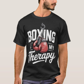 Boing is myherapy Boing Quote Gym Fighter Gloves S T-Shirt