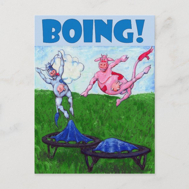 Boing! Postcard (Front)