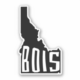 Bois, Idaho state outline - American Travel