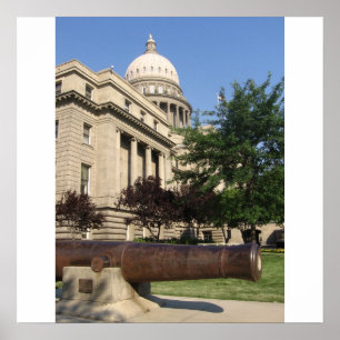 Boise Capitol building Poster