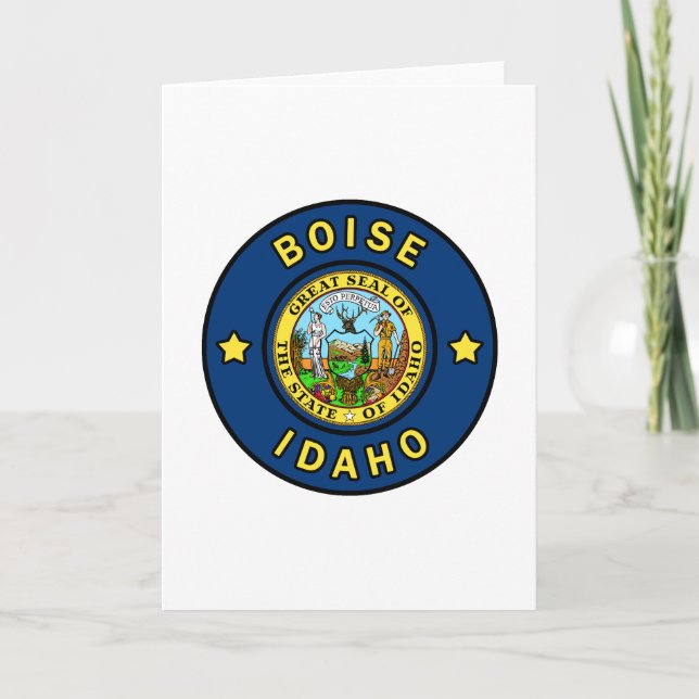 Boise Idaho Card (Front)