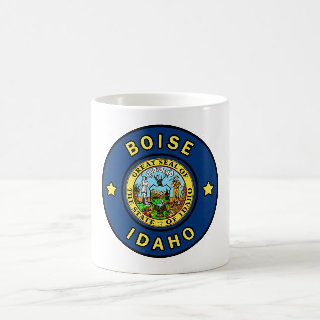 Boise Idaho Coffee Mug (Center)