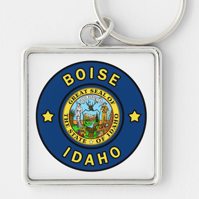Boise Idaho Key Ring (Front)